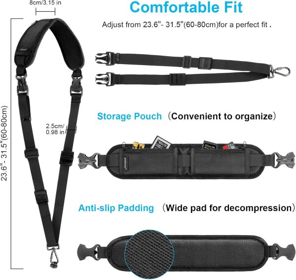 ARVOK Camera Strap - Quick Release & Safety Tether, Adjustab... - Image 6