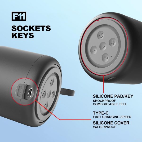 Portable Wireless Speaker,Bluetooth Speaker, Outdoor Wireles... - Image 6