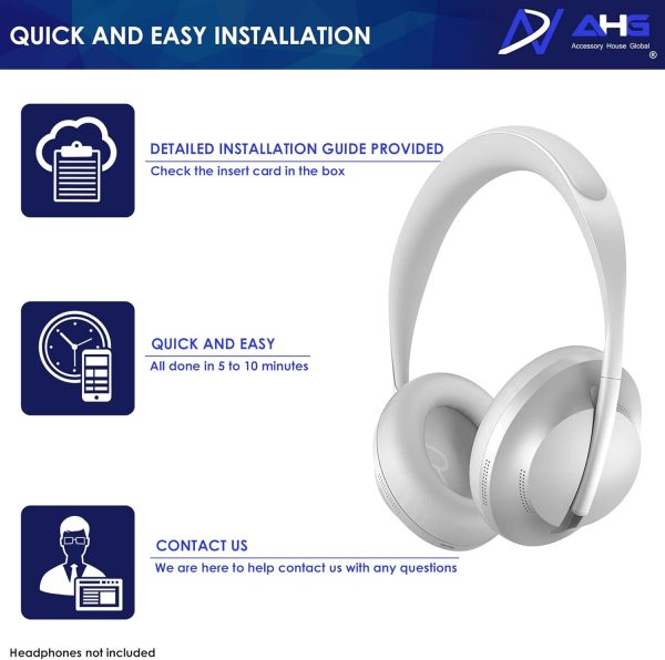 AHG nc 700 replacement earpads cushions compatible with Bose... - Image 8