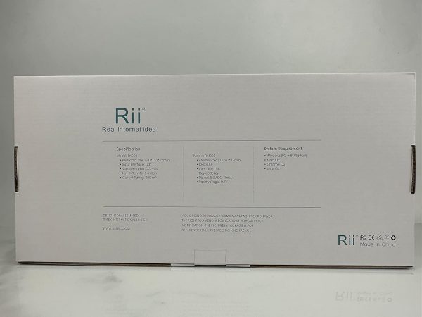 Wired Keyboard and Mouse,Rii RK203 Full Size Slim Keyboard, ... - Image 15