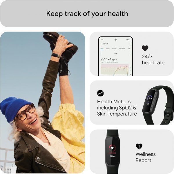 Google Fitbit Inspire 3 Activity Tracker with 6-months Premi... - Image 7