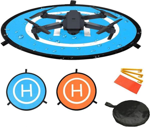 Drone Landing Pad, 22"/55cm Waterproof Portable Foldable Hel...