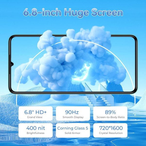 OUKITEL C50 Mobile phones 5g - Android 14 phone 24GB+128GB (... - Image 6