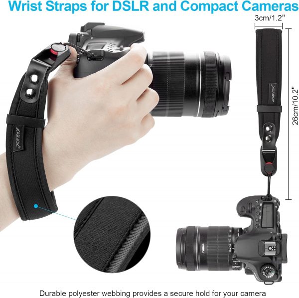 ARVOK Camera Strap - Quick Release & Safety Tether, Adjustab... - Image 5