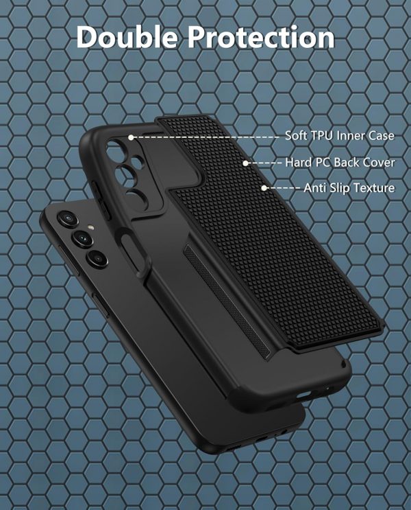 FNTCASE for Samsung A14 Phone Case: Dual Layer Shockproof Dr... - Image 3