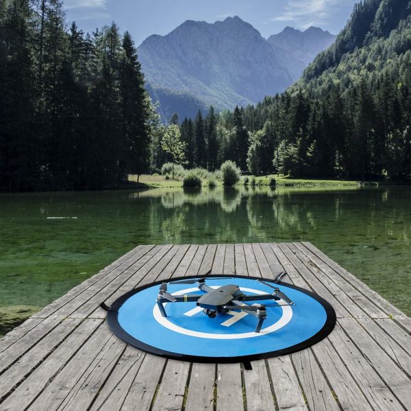 Drone Landing Pad, 22"/55cm Waterproof Portable Foldable Hel... - Image 2