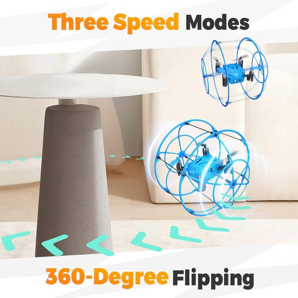 BEZGAR HQ053 Remote Control Drone for Kids - Mini Drones Sph... - Image 4