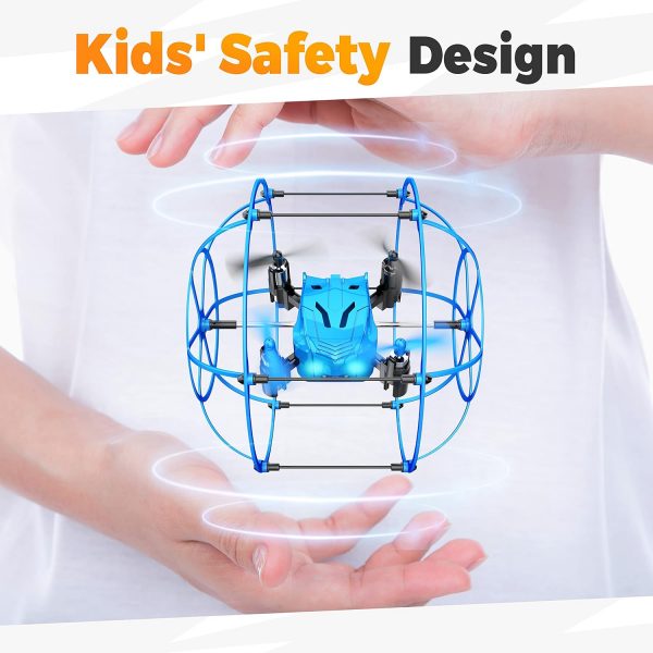 BEZGAR HQ053 Remote Control Drone for Kids - Mini Drones Sph... - Image 5