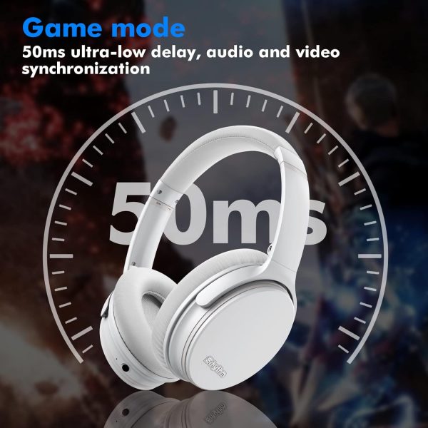 Srhythm NC35 Noise Cancelling Wireless Headphones Bluetooth ... - Image 6