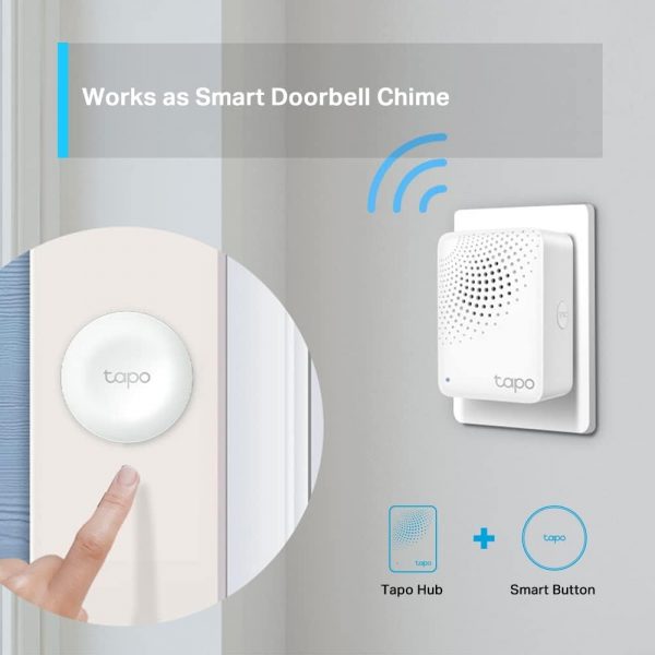 Tapo H100 SmartHub with Chime, Work with TapoSmart Switch, B... - Image 6