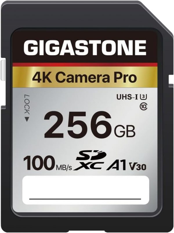 Gigastone 256GB SDXC Memory Card 4K Pro Series Camera Transf... - Image 2