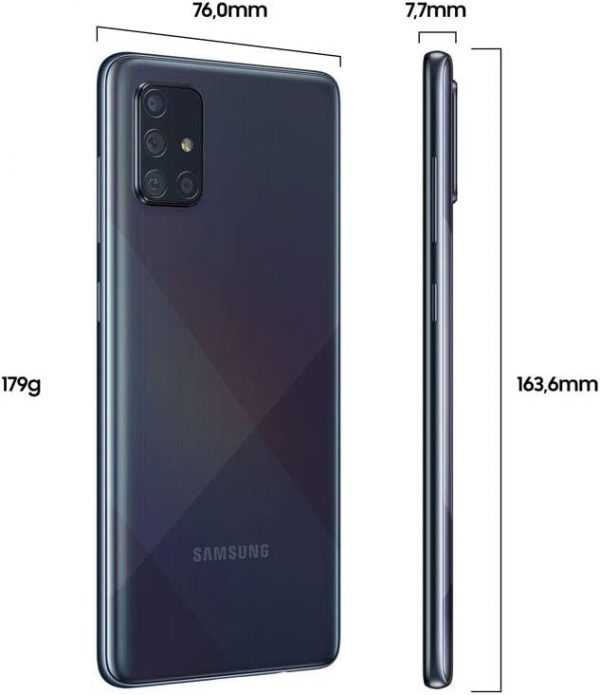 Samsung Galaxy A71 Mobile Phone; Sim Free Smartphone - Prism... - Image 3