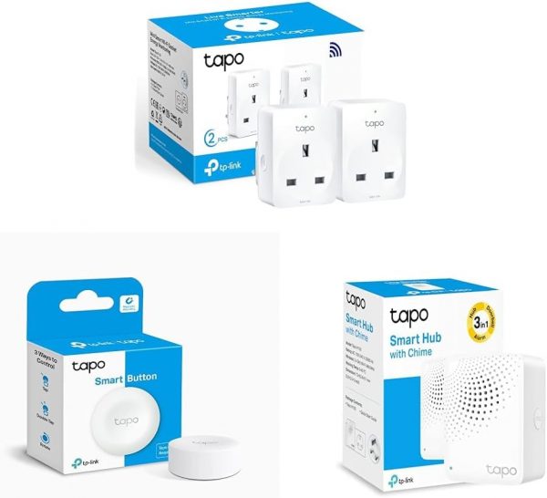 TP-Link Tapo: Smart Plug With Energy Monitoring, Button & Io... - Image 2