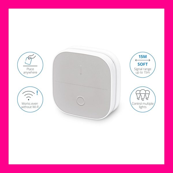 WiZ Smart Button Portable Accessory WiFi Connected. App Cont... - Image 3