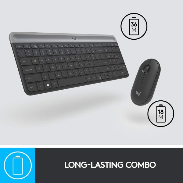 Logitech MK470 Slim Wireless Keyboard & Mouse Combo for Wind... - Image 6