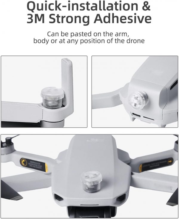 CERFFOOL Drone Strobe Light for DJI NEO Air 3S Mini 4 Pro 4 ... - Image 6