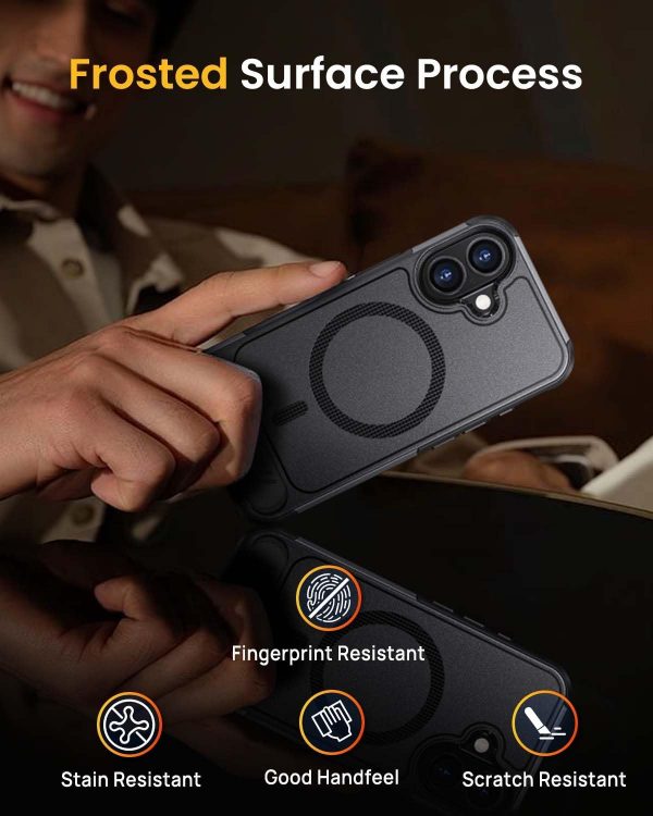 Lanhiem Magnetic for iPhone 16 Case with Privacy Screen Prot... - Image 8