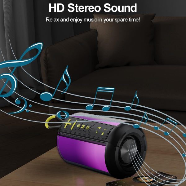 CofunKool Portable Bluetooth Speaker with 8W Loud Stereo Sou... - Image 7