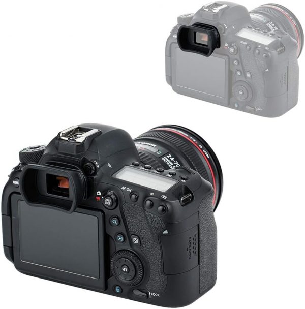 Extended-Type Soft Silicone Eyepiece for Canon EOS 6D, 6DII,... - Image 8