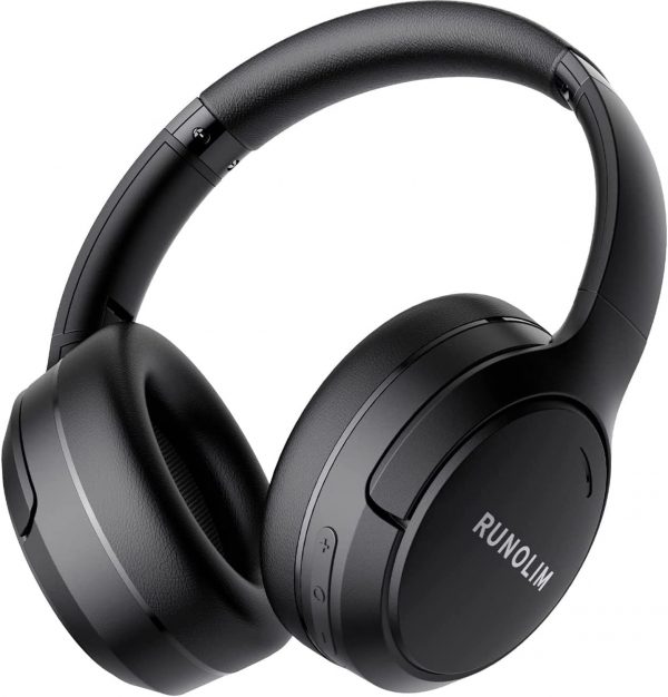 RUNOLIM Hybrid Active Noise Cancelling Headphones, Wireless ... - Image 2