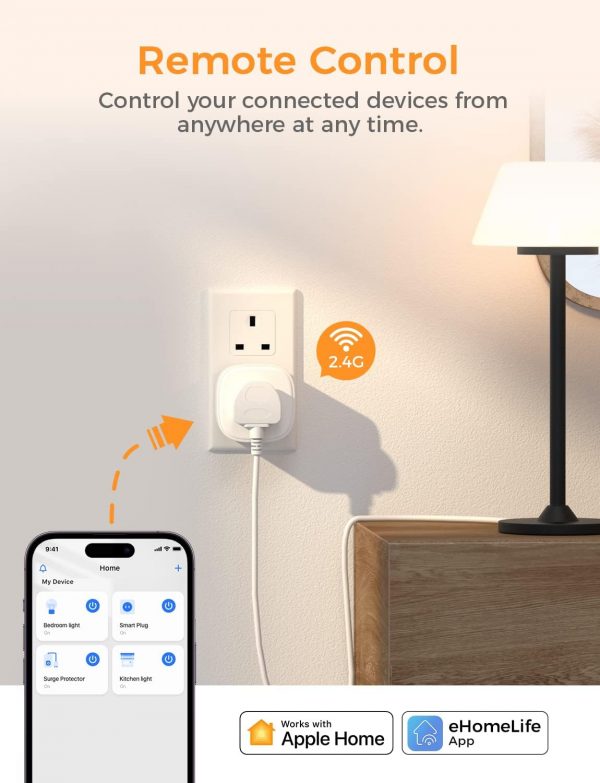 Smart Plug Works with Apple HomeKit Siri, Alexa, Google Home... - Image 5