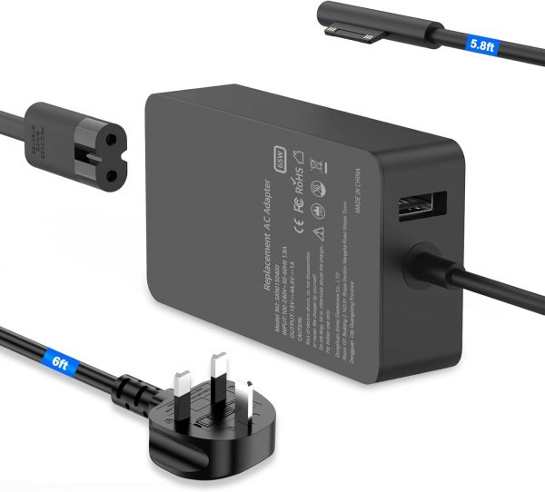 65W Surface Pro laptop charger replacement for Microsoft Sur... - Image 2