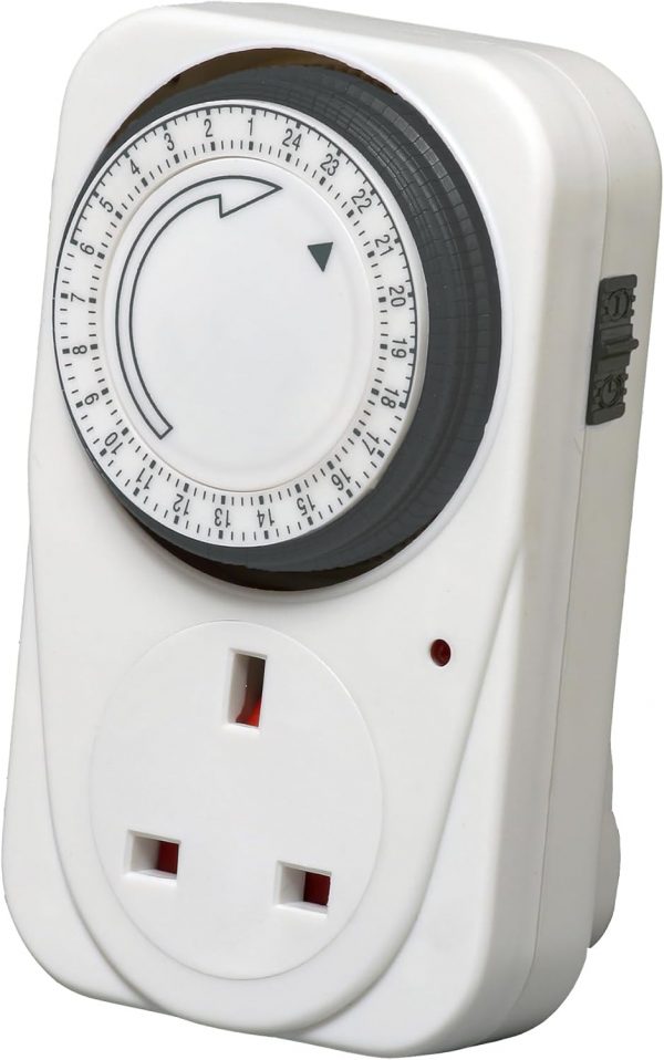 Defender 24 Hour Segment Timer Switch - Energy Saver Plug St... - Image 2