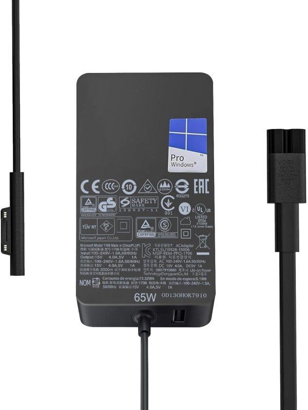 65W Surface Pro Charger Replacement Fit for Microsoft Surfac... - Image 2