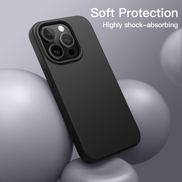 JETech Silicone Case for iPhone 15 Pro 6.1-Inch, Silky-Soft ... - Image 5