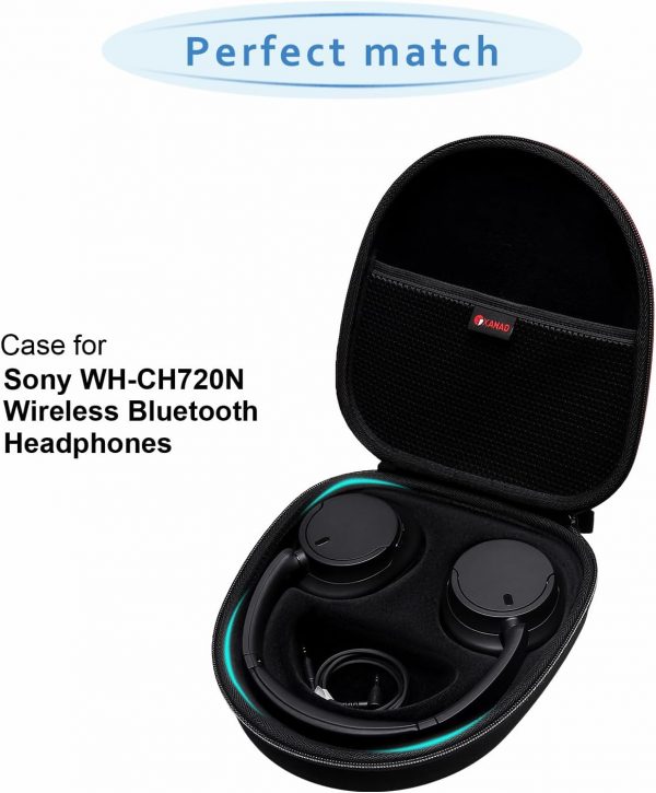 XANAD Carrying Case for Sony WH-CH720N Noise Cancelling Wire... - Image 7