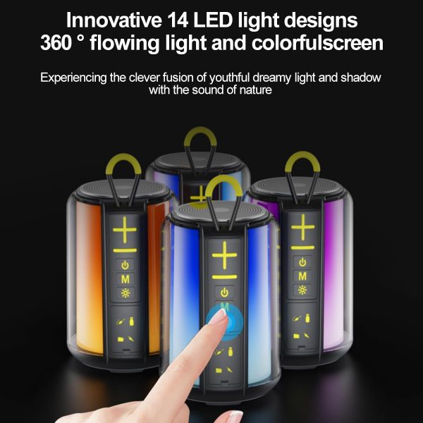CofunKool Portable Bluetooth Speaker with 8W Loud Stereo Sou... - Image 6