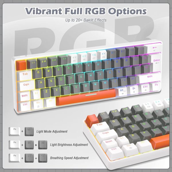 ZIYOU LANG Wired Gaming Keyboard and Mouse Combo+Coiled USB ... - Image 4
