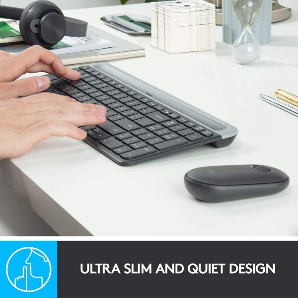 Logitech MK470 Slim Wireless Keyboard & Mouse Combo for Wind... - Image 4