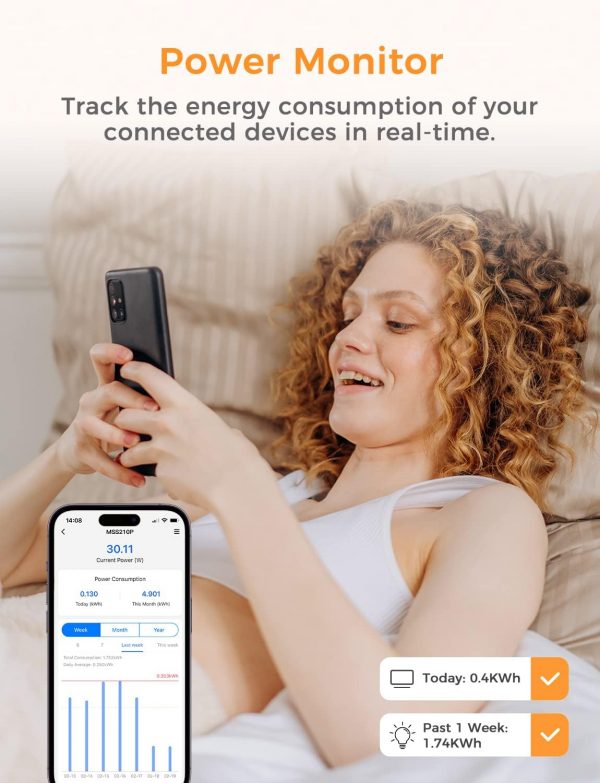 Smart Plug Works with Apple HomeKit Siri, Alexa, Google Home... - Image 3