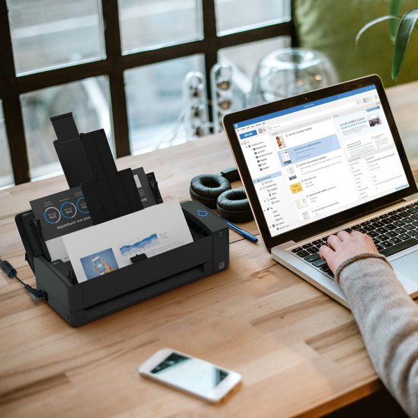 ScanSnap iX1300 Automatic Document Scanner - Black - Busines... - Image 8