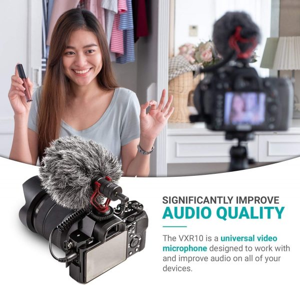 Movo VXR10 Universal Shotgun Mic for Camera - Camera Microph... - Image 4