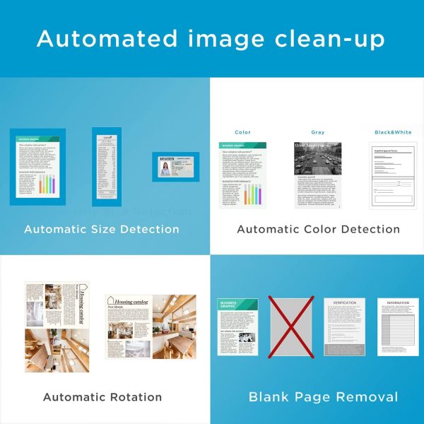 ScanSnap iX1300 Automatic Document Scanner - Black - Busines... - Image 6