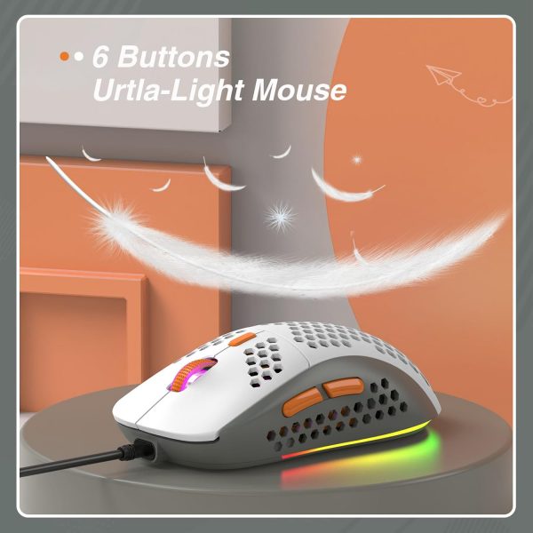 ZIYOU LANG Wired Gaming Keyboard and Mouse Combo+Coiled USB ... - Image 8