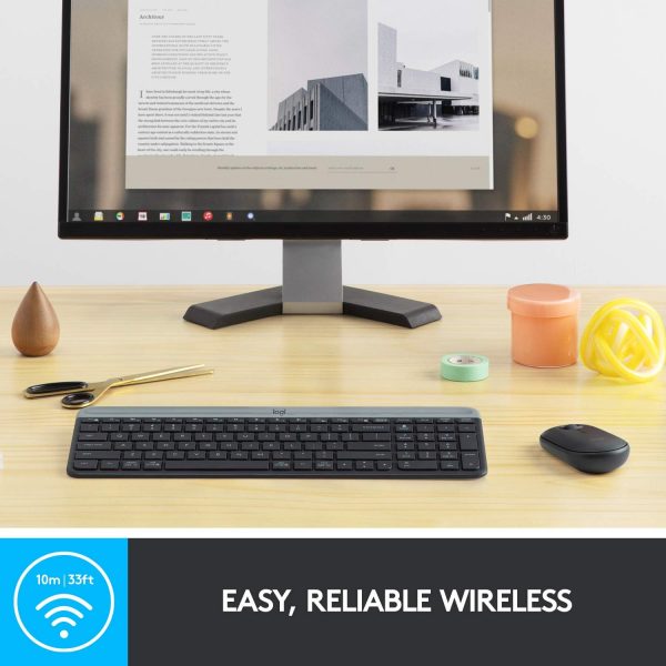 Logitech MK470 Slim Wireless Keyboard & Mouse Combo for Wind... - Image 5