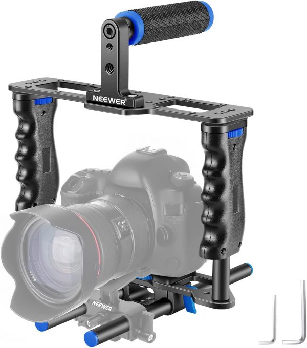 Neewer Aluminum Alloy Camera Video Cage Film Movie Making Ki... - Image 2