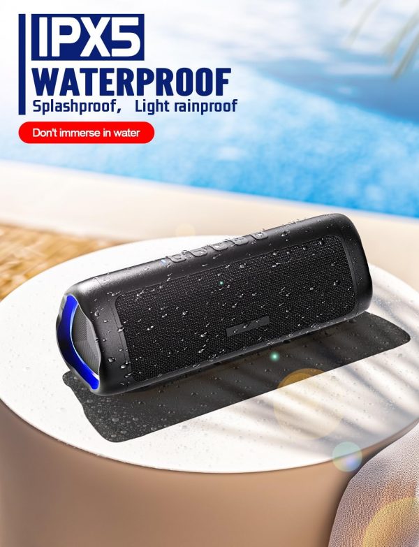 UOHHBOE 30W Bluetooth Speaker, Portable Speakers Wireless Bl... - Image 9