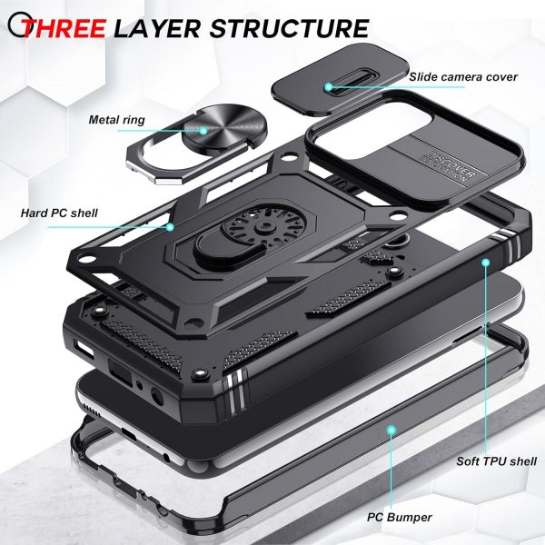 LeYi for Samsung Galaxy A25 5G Case with Camera Cover Slider... - Image 5