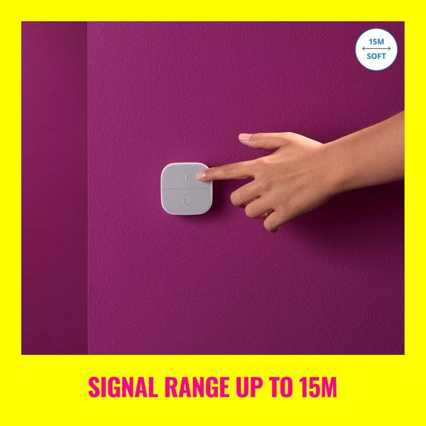 WiZ Smart Button Portable Accessory WiFi Connected. App Cont... - Image 7