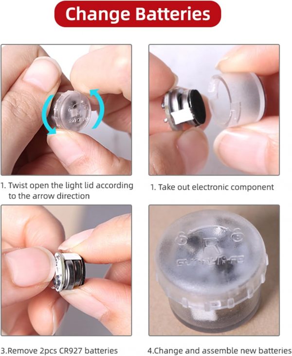 CERFFOOL Drone Strobe Light for DJI NEO Air 3S Mini 4 Pro 4 ... - Image 8