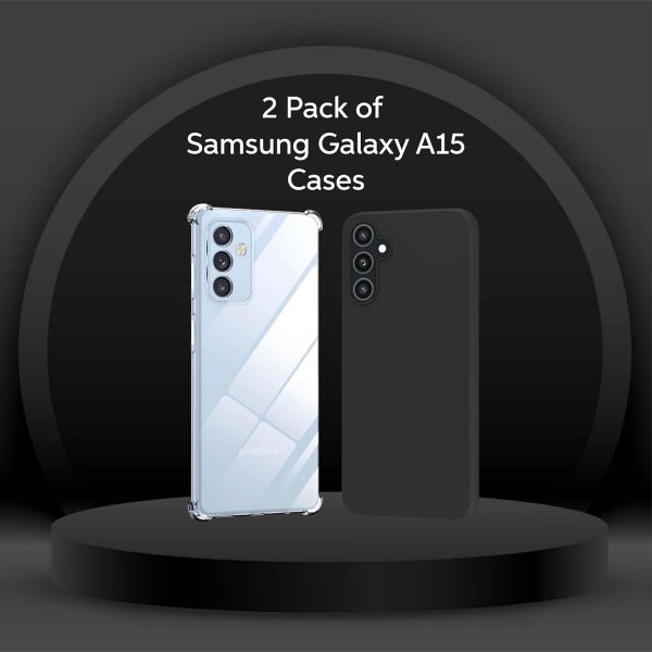 New Horrizon 2 Pack Case for Samsung Galaxy A15 4G/5G, Non-Y... - Image 4