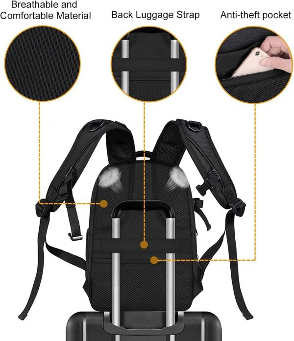 MOSISO Camera Backpack, DSLR/SLR/Mirrorless Photography Came... - Image 8
