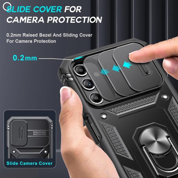 LeYi for Samsung Galaxy A25 5G Case with Camera Cover Slider... - Image 3