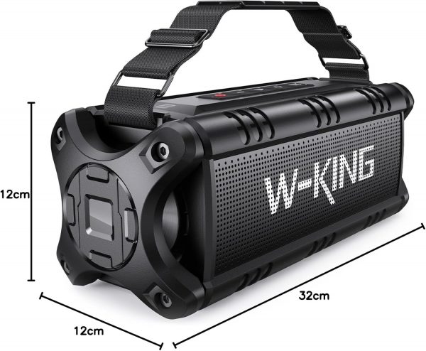 W-KING 90W Max Bluetooth Speaker, IPX6 Waterproof Portable S... - Image 10