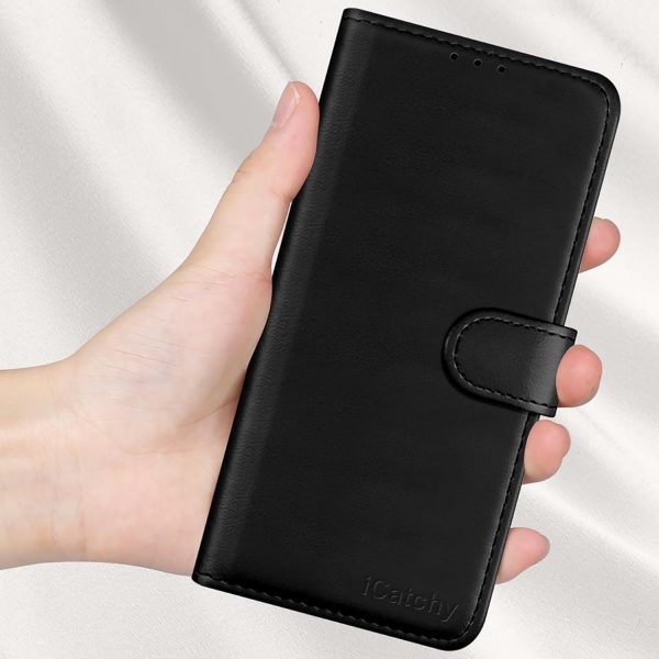 iCatchy For TCL 505 Case Leather Wallet Book Card Slots Magn... - Image 7