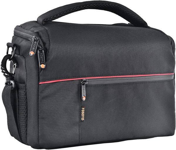 FOSOTO SLR DSLR Camera Bag, Large Capacity Camera Case with ... - Image 9